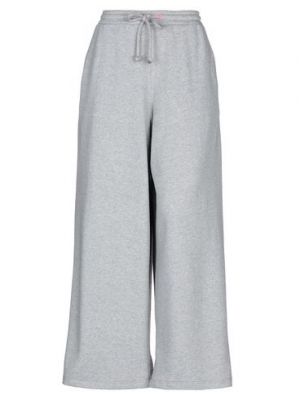 Pantalones de algodón Sjyp gris