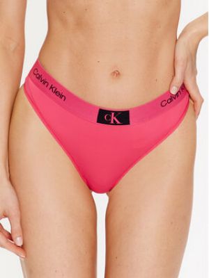 Tanga Calvin Klein Underwear - rózsaszín