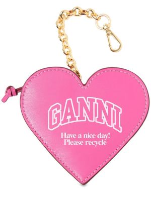 Szív mintás pénztárca Ganni