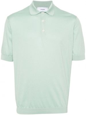 Kokvilnas polo krekls ar izšuvumiem Lardini zils