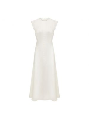 Льняное платье Chloé, белое