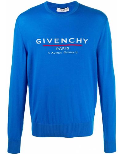 Sweter Givenchy niebieski