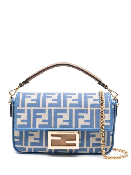 Mini torba Fendi plava