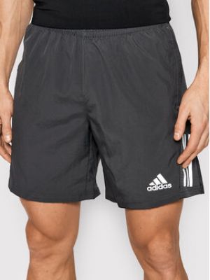 Серые спортивные шорты Adidas Performance