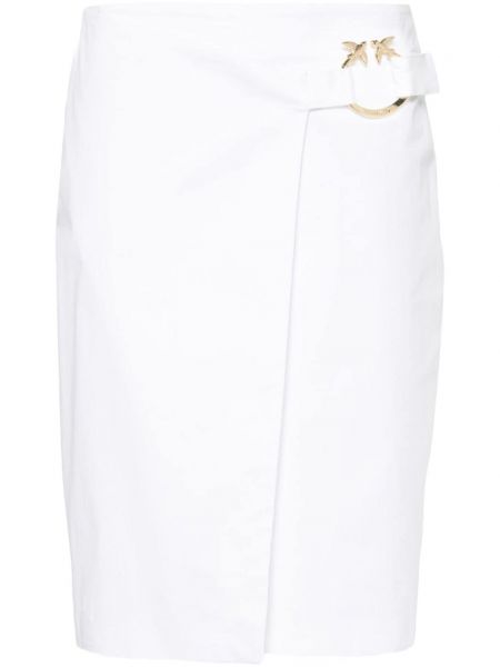 Midi sukně Pinko bílé