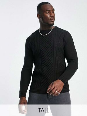 Длинный свитер Le Breve черный