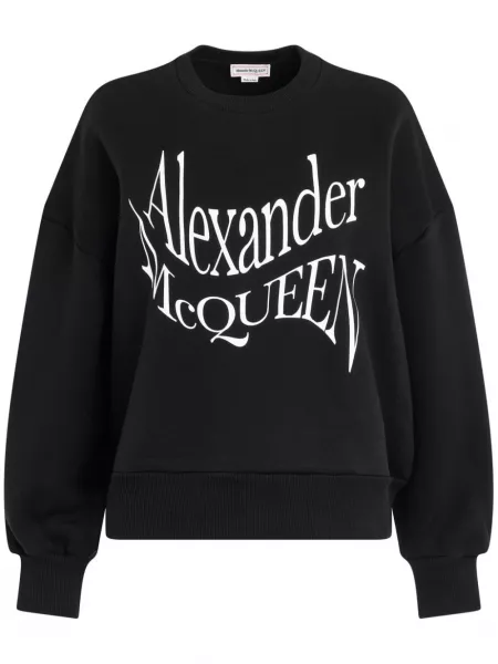 Collegepaita Alexander Mcqueen musta