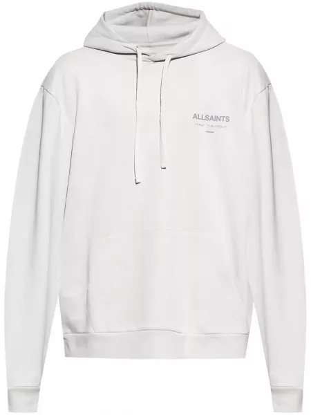 Sweatshirt i bomuld Allsaints grå