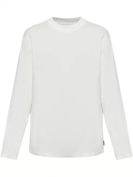 Langærmet t-shirt Allsaints hvid