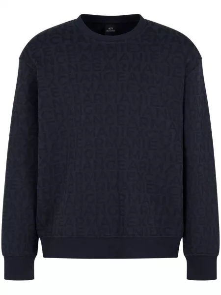 Sweatshirt Armani Exchange blå