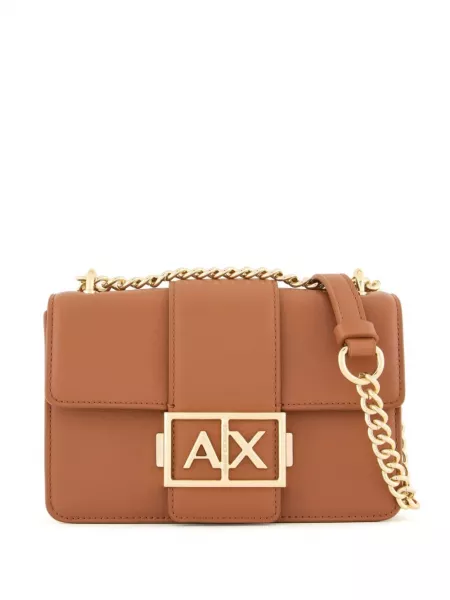 Skuldertaske Armani Exchange brun