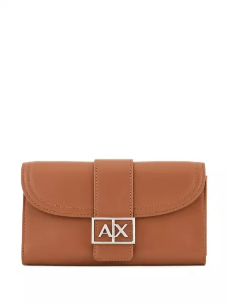 Lompakko Armani Exchange ruskea