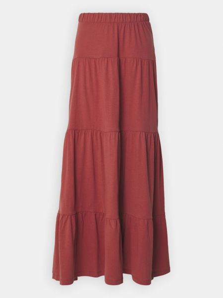 Długa spódnica Vero Moda czerwona