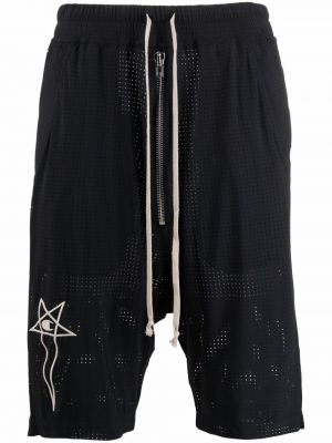 Brodert shorts Rick Owens Drkshdw svart