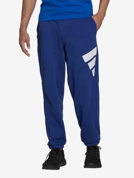 Teplákové nohavice Adidas modrá