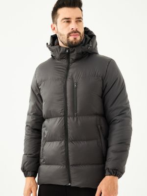 Zimný kabát s kapucňou River Club