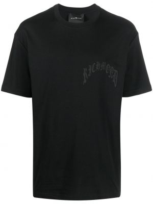 Bavlnené tričko John Richmond čierna