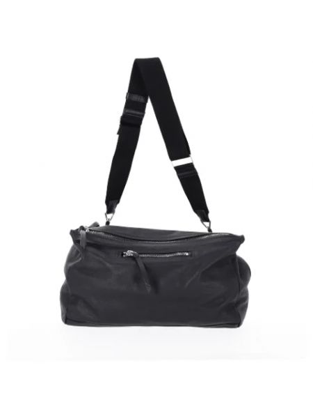Duże torby skórzana Givenchy Pre-owned czarna