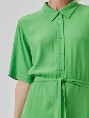 Košeľové šaty Modström zelená
