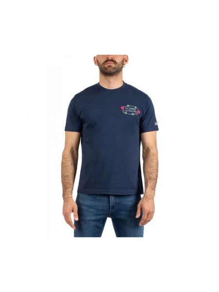 Casual t-shirt Saint Barth blau