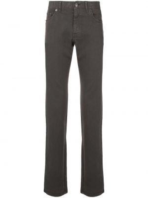 Slank stretch jeans Brioni svart