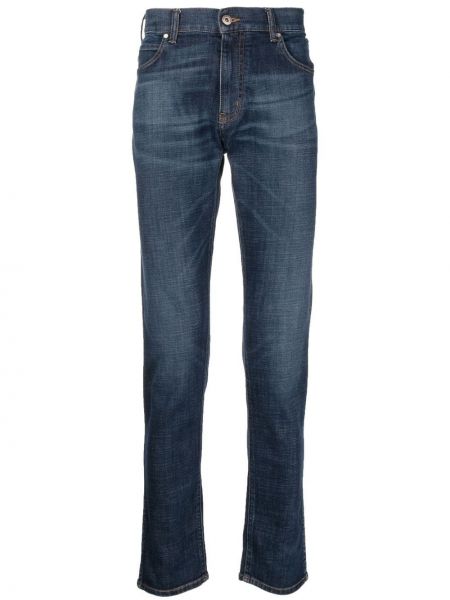 Slank skinny jeans Emporio Armani blå