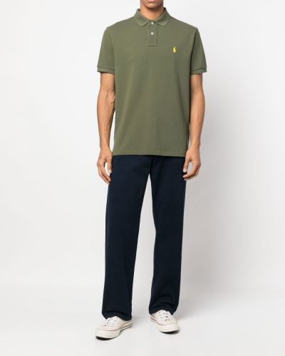 T-shirt mit stickerei Polo Ralph Lauren grün