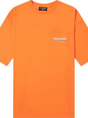 Футболка Balenciaga оранжевая
