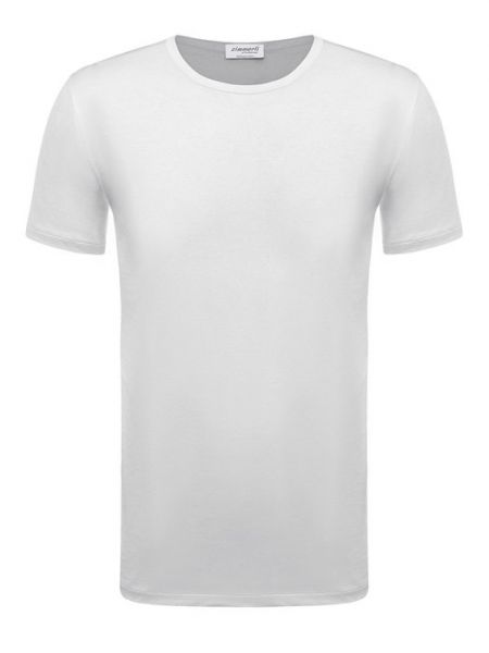 Хлопковая футболка Zimmerli белая