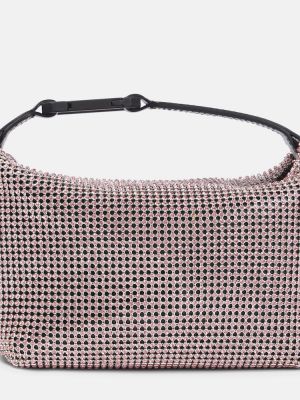 Kožna clutch torbica Eéra ružičasta