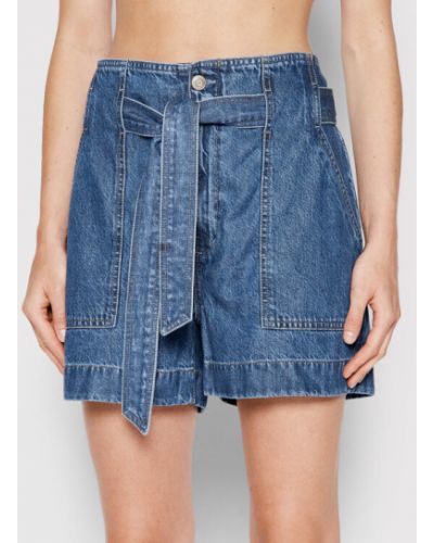 Shorts en jean Lauren Ralph Lauren bleu