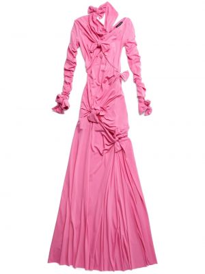 Вечерна рокля Balenciaga розово