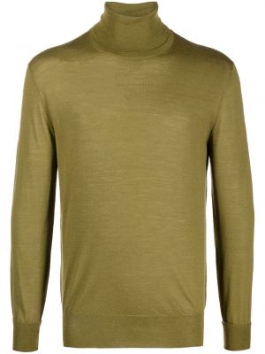 Плетен пуловер Pt Torino зелено