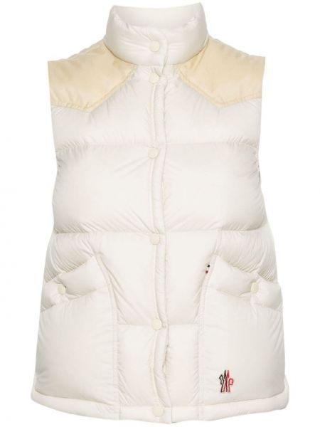 Péřová vesta Moncler Grenoble bílá