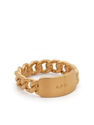 Gyűrű A.p.c. aranyszínű