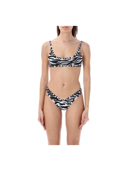 Bikini mit zebra-muster The Attico