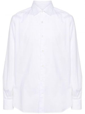 Camicia in tessuto jacquard Glanshirt bianco