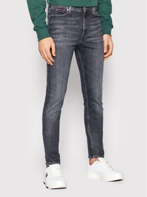 Mom jeans Tommy Jeans, сzarny