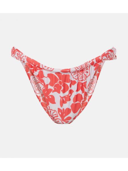 Blomstret bikini Faithfull rød