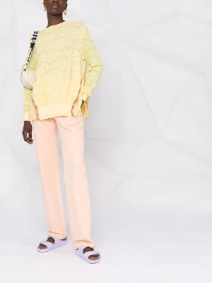 Bavlněný svetr Stella Mccartney žlutý