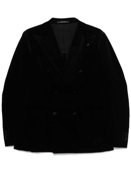 Dobbeltradet blazer Tagliatore sort