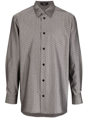 Žakárová bavlněná košile Versace