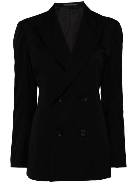 Plisiran blazer Yohji Yamamoto črna