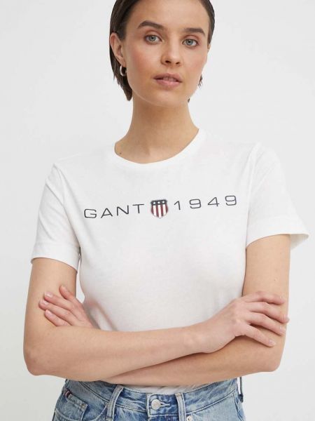 Koszulka bawełniana Gant