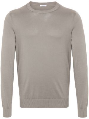 Памучен пуловер Malo сиво