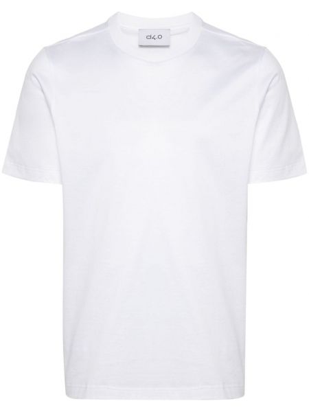 Rund hals t-shirt D4.0 hvid