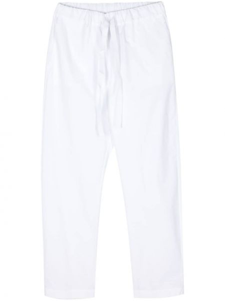 Pantaloni Semicouture alb