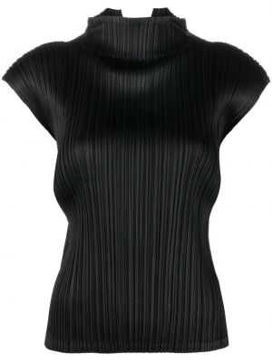 Topp Pleats Please Issey Miyake svart