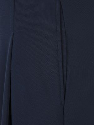 Широки панталони тип „марлен“ Lauren Ralph Lauren Petite синьо