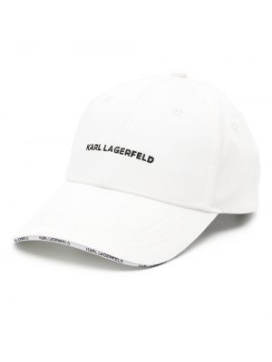 Siuvinėtas kepurė su snapeliu Karl Lagerfeld
